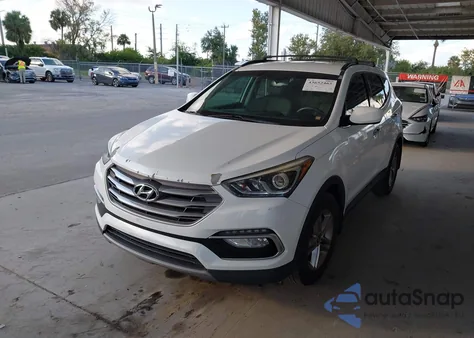 2017 Hyundai Santa Fe Sport 2.4L from USA, damaged, VIN 5XYZU3LBXHG424639